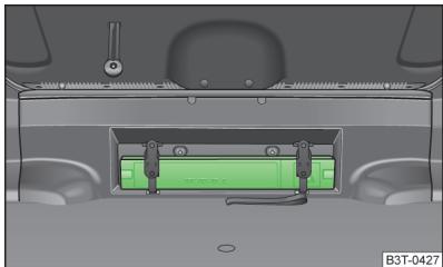 SKODA Superb 2 (2013-2015) - Trousse de secours et triangle de présignalisation - 3