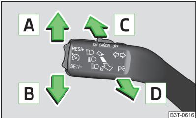 SKODA Superb 2 (2013-2015) - Clignotants et faux de route - 1