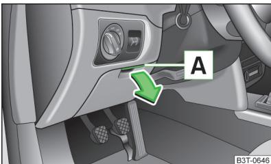 SKODA Superb 2 (2013-2015) - Vide-poche cote conducteur - 1
