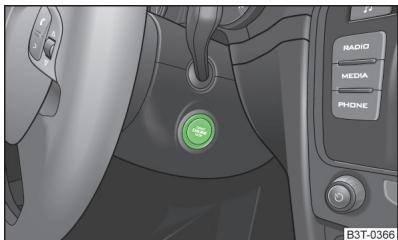 SKODA Superb 2 (2013-2015) - Déverrouillage et verrouillage de la direction - KESSY - 1