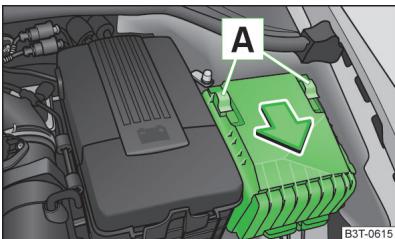 SKODA Superb 2 (2013-2015) - Fusibles dans le compartment ment moteur - 1