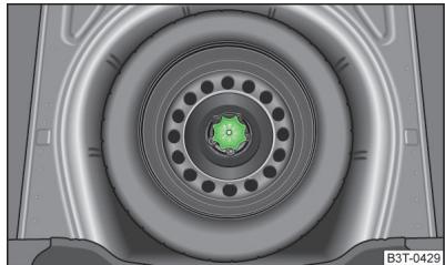 SKODA Superb 2 (2013-2015) - Roude de secours - 1