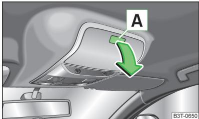 SKODA Superb 2 (2013-2015) - Compartment à lunettes - 1