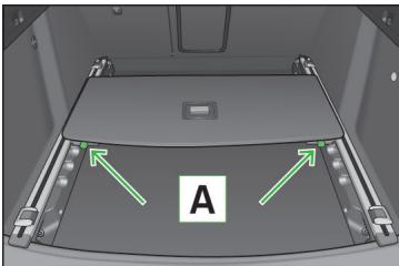 SKODA Superb 2 (2013-2015) - Montage et démontage du plancher de chargement variable - 3