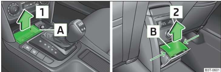 SKODA Superb 2 (2013-2015) - Cendrier - 1