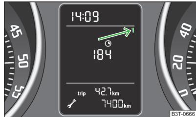 SKODA Superb 2 (2013-2015) - Affichage de la périodicité des entretiens - 1