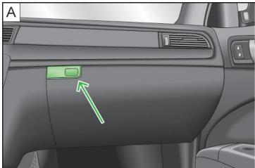 SKODA Superb 2 (2013-2015) - Vide-poche cote passager avant - 1
