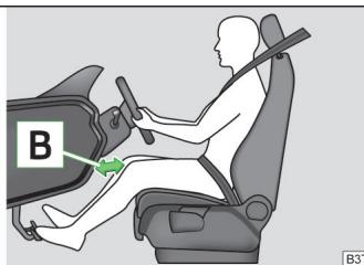 SKODA Superb 2 (2013-2015) - Airbag de genoux du conducteur - 2