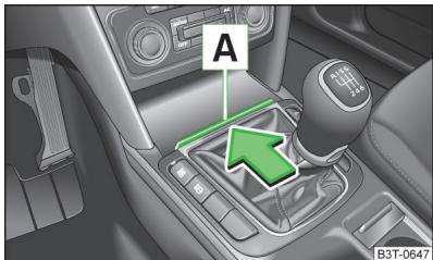 SKODA Superb 2 (2013-2015) - Vide-poche dans la console centrale avant - 1