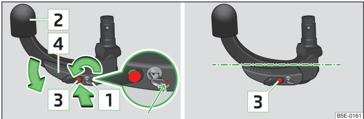 SKODA Superb 2 (2013-2015) - Réglage de la position de mise en service - 1
