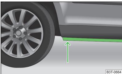 SKODA Superb 2 (2013-2015) - Nappes d'eau sur la route - 1