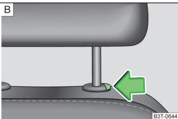 SKODA Superb 2 (2013-2015) - Appuie-têtes - 2