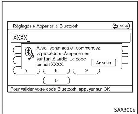 INFINITI Q70 (2014) - Procédure de connexion - 4