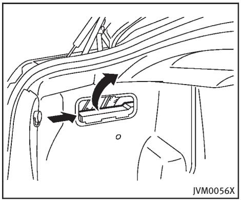 INFINITI Q70 (2014) - AVERTISSEMENT D'USURE DES PLAQUETTES DE FREIN - 2
