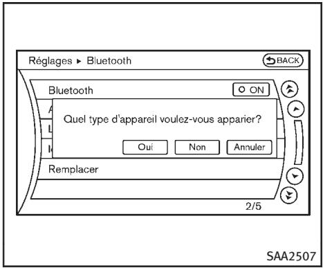 INFINITI Q70 (2014) - Procédure de connexion - 2