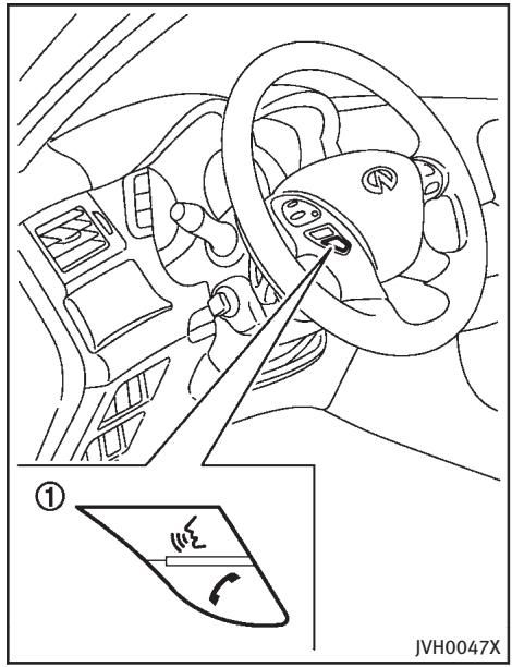 INFINITI Q70 (2014) - COMMANDES VOCALES - 1