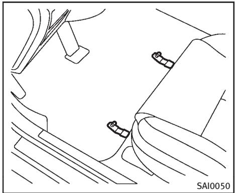 INFINITI Q70 (2014) - tapis» (P.7-7). - 1