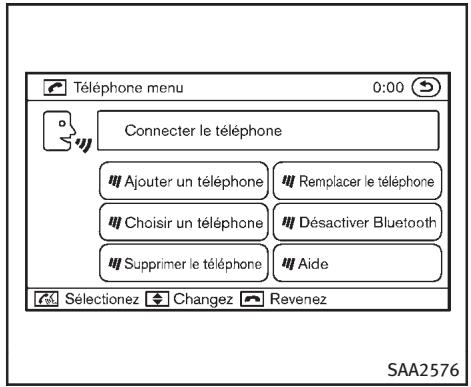 INFINITI Q70 (2014) - PROCÉDURE DE CONNEXION - 1