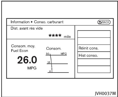 INFINITI Q70 (2014) - Flux énergétique (modèles avec système de navigation) - 1
