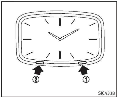 INFINITI Q70 (2014) - HORLOGE - 1