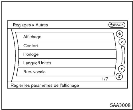 INFINITI Q70 (2014) - MODE STANDARD DE RECONNAISSANCE VOCALE INFINITI - 1