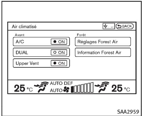 INFINITI Q70 (2014) - Contrôle automatique d'admission d'air : - 1