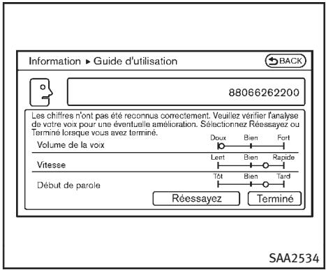 INFINITI Q70 (2014) - Explications relatives au fonctionnement du système de reconnaissance vocale INFINITI - 1