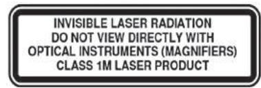 SUZUKI Swift Phase 2 (2020-2023) - Etiquette de classification du laser - 1
