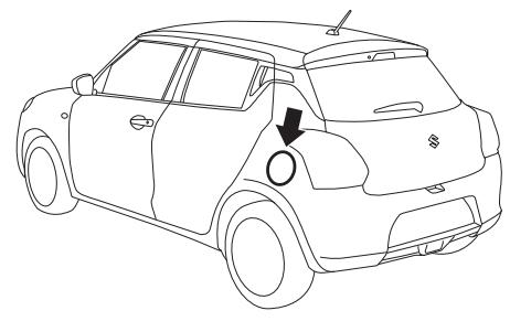 SUZUKI Swift Phase 2 (2020-2023) - Bouchon de réservoir de carburant - 1