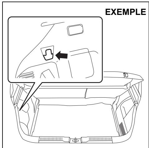 SUZUKI Swift Phase 2 (2020-2023) - Crochet du compartiment à bagages - 1