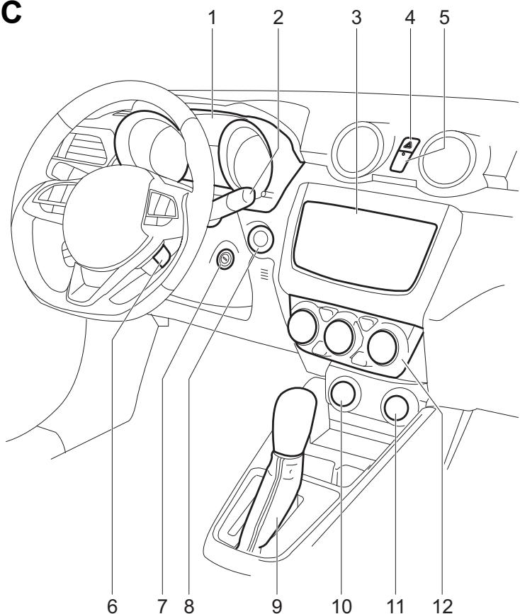 SUZUKI Swift Sport Phase 2 (2020-2023) - VUE A (véhicule à conduite à gauche) - 3