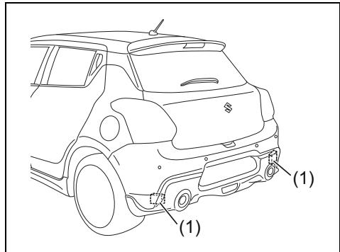 SUZUKI Swift Sport Phase 2 (2020-2023) - Emplacement des capteurs - 1