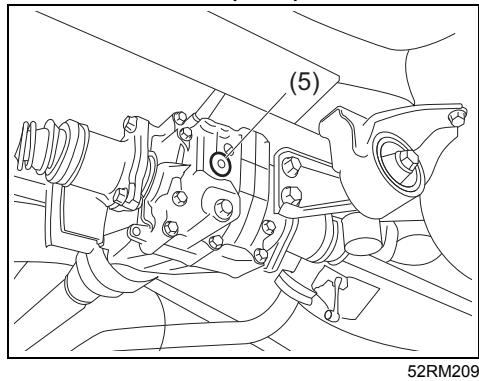SUZUKI Swift Sport Phase 2 (2020-2023) - Contrôle du niveau d'huile pour engrenages - 5