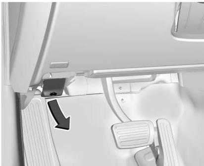 CADILLAC CT4 (2020) - Pour lever le capot : - 1