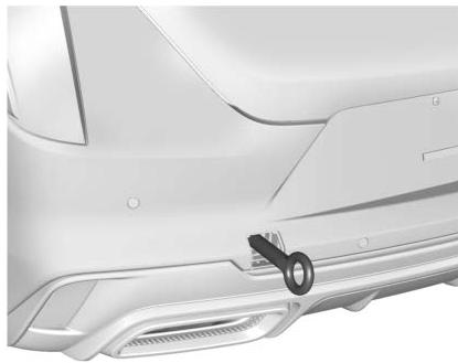 CADILLAC CT4 (2020) - Oillet de remorquage arrière - 1