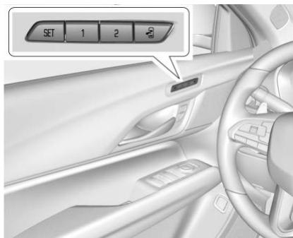 CADILLAC CT4 (2020) - Sièges à mémoire - 1