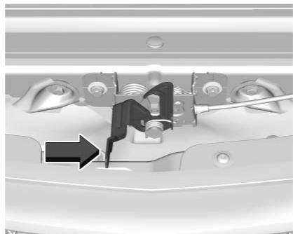 CADILLAC CT4 (2020) - Pour lever le capot : - 2