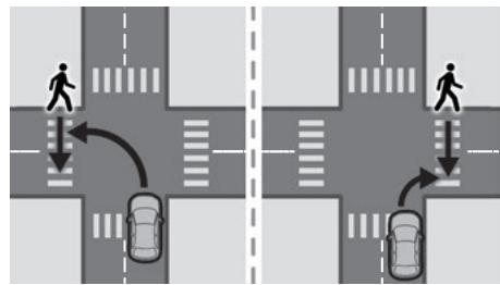 DS Automobiles DS4 2 Phase 1 (2021-2025) - Intersection avec un piéton - 1