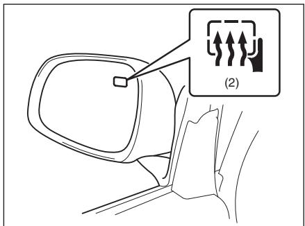 FIAT Sedici 2012 - INTERRUPTEUR LUNETTE CHAUFFANTE ET RETROVISEURS D'AILE CHAUFFANTS - 3