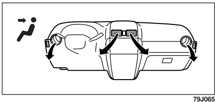 FIAT Sedici 2012 - Sellecteur flux d'air (4) - 1