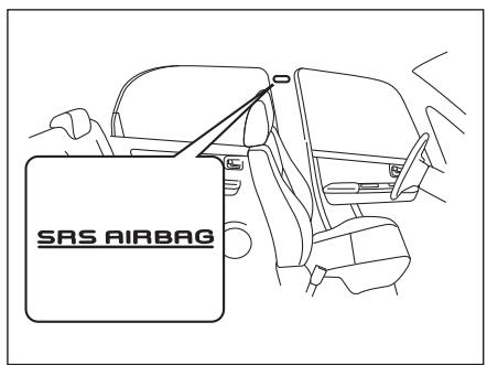 FIAT Sedici 2012 - Etiquette airbag - 1