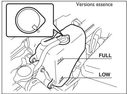 FIAT Sedici 2012 - SELECTION DU LIQUIDE DE REFROIDISSEMENT - 1