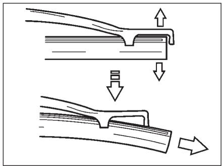 FIAT Sedici 2012 - REEMPLACEMENT DES BALAIS D'ESSUIE-GLACE - 3