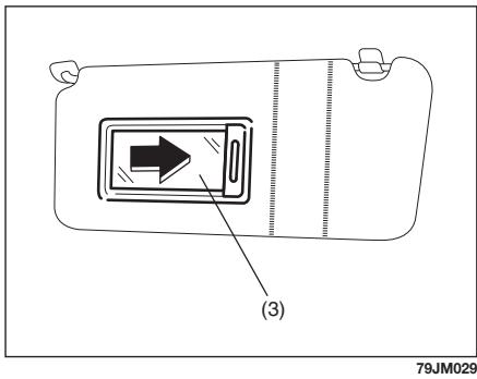 FIAT Sedici 2012 - Bande porte-documents/ portecartes - 1