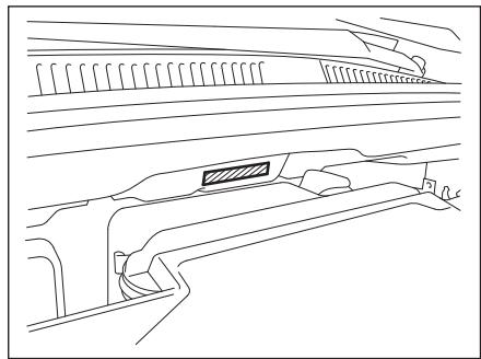 FIAT Sedici 2012 - MARQUAGE DU CHASSIS - 1