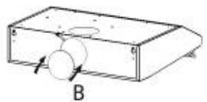 AMICA AH1416 - Installation de l'appareil (en mode évacuation) - 2