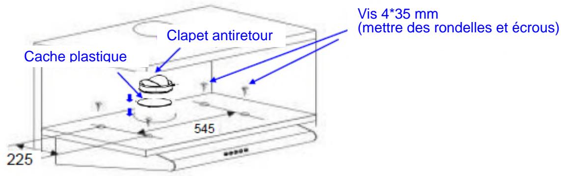 AMICA AH1406 - Installation dans un meuble de cuisine : - 1