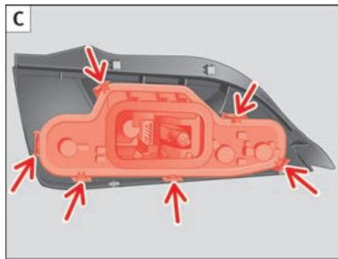 SEAT Mii Phase 1 (2012-2016) - Remplacement des ampoules des feuxarrêté - 2