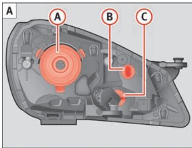 SEAT Mii Phase 1 (2012-2016) - Remplacement des ampoules des phares - 1