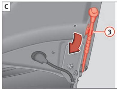 SEAT Mii Phase 1 (2012-2016) - Ouverture et fermeture du capot moteur - 3